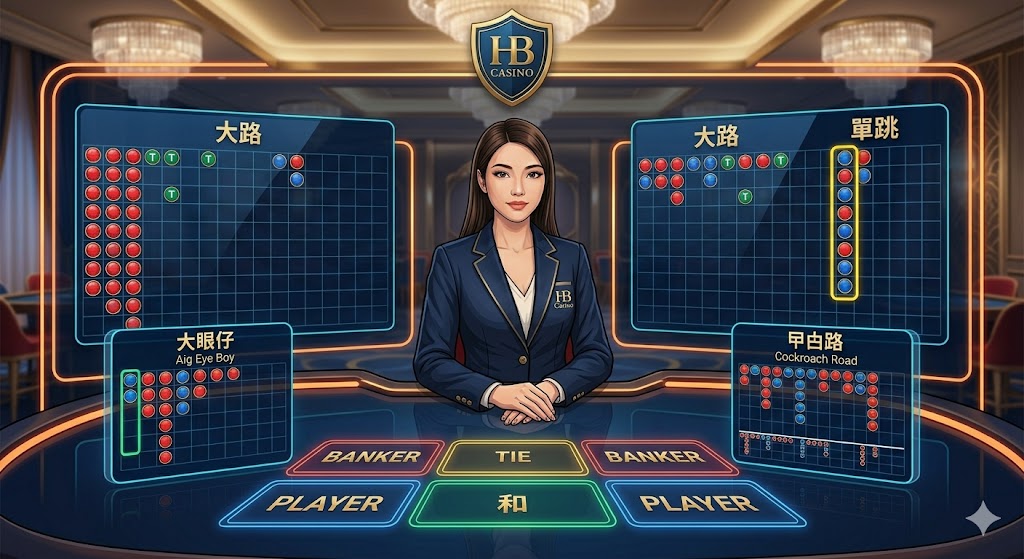線上百家樂必勝心法：如何利用看路法提高勝率？