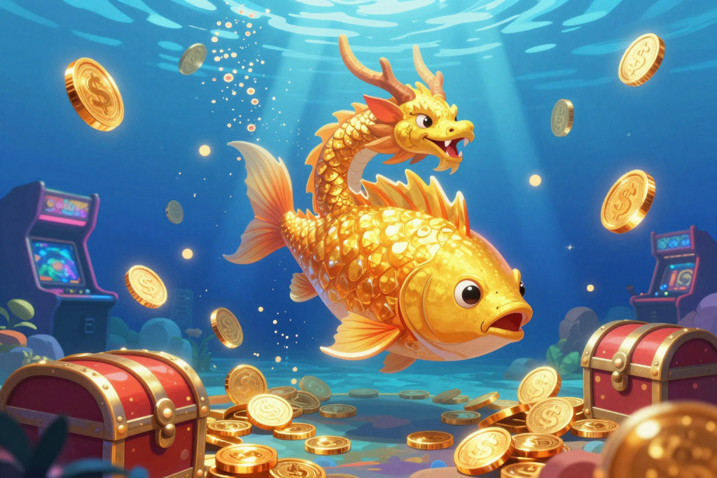 捕魚機技巧 - 金龍與寶藏